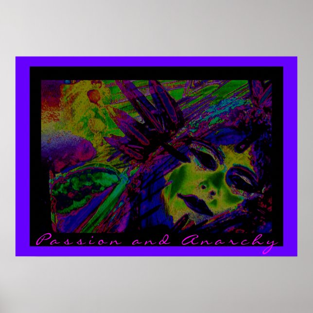 Affiches "Passion et anarchie" (Devant)