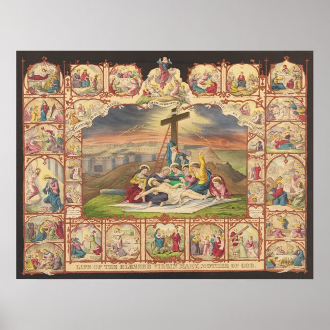 Affiches Passion et vie de Notre Seigneur Jésus Christ Coll (Devant)