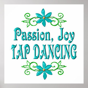 Affiches Passion Joie Tap Dancing