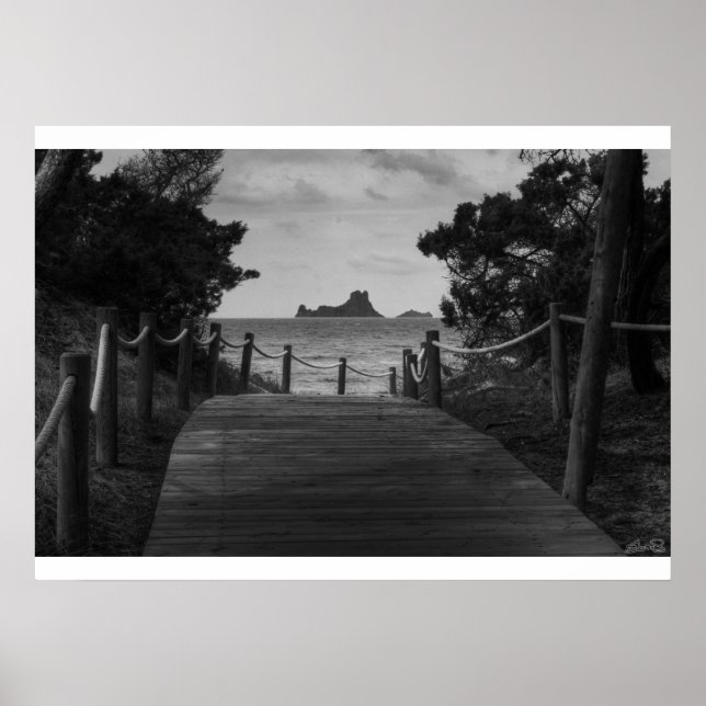 Affiches Path to Goat Island (Devant)