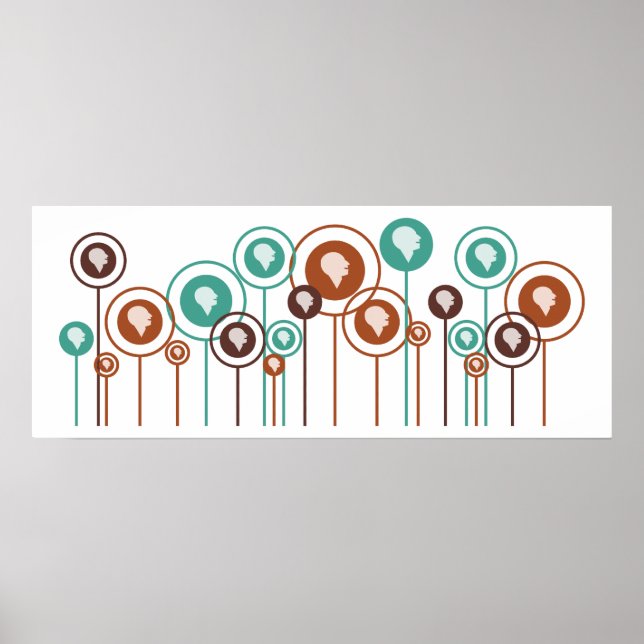 Affiches Pathologie de la langue de la parole (Devant)