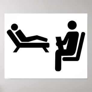 Affiches Patient de psychologue