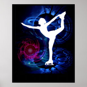 Affiches Patinage artistique sur la glace Technicolor