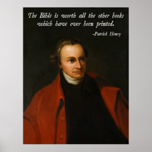 Affiches Patrick Henry Bible