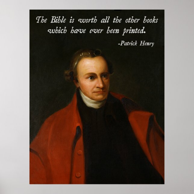 Affiches Patrick Henry Bible (Devant)
