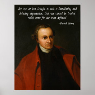 Affiches Patrick Henry Deuxième amendement