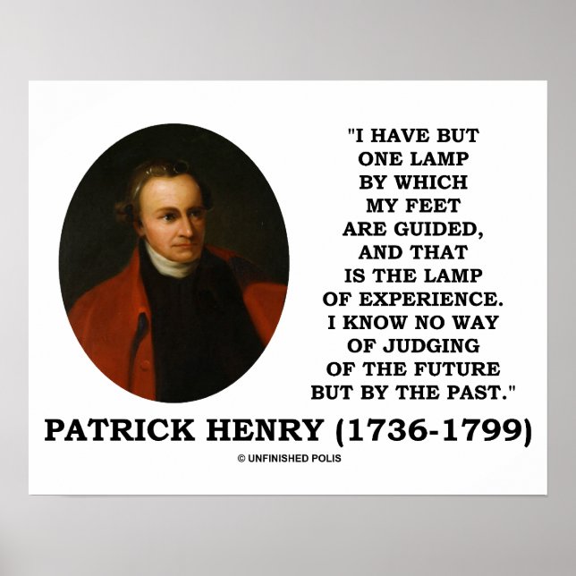 Affiches Patrick Henry Lamp De L'Expérience Jugement De L'A (Devant)