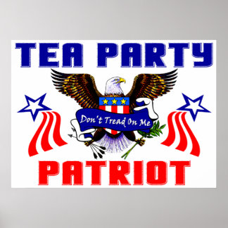 Affiches Patriote du Tea Party