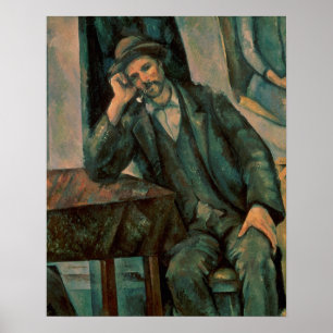 Affiches Paul Cezanne   Homme Fumer un tuyau