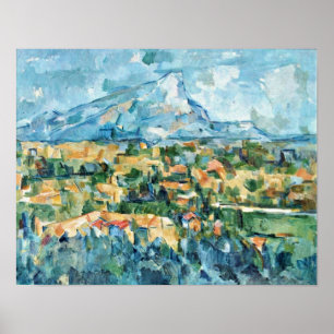 Affiches Paul Cezanne - Mont Sainte-Victoire