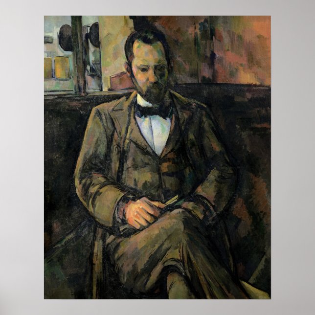 Affiches Paul Cezanne | Portrait d'Ambroise Vollard, 1899 (Devant)