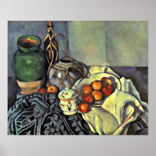 Affiches Paul Cezanne - Vie morte avec pommes