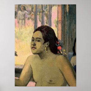 Affiches Paul Gauguin Eiaha Ohipa ou Tahitiens dans une p