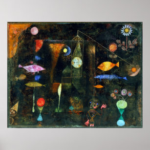 Affiches Paul Klee Fish Magic