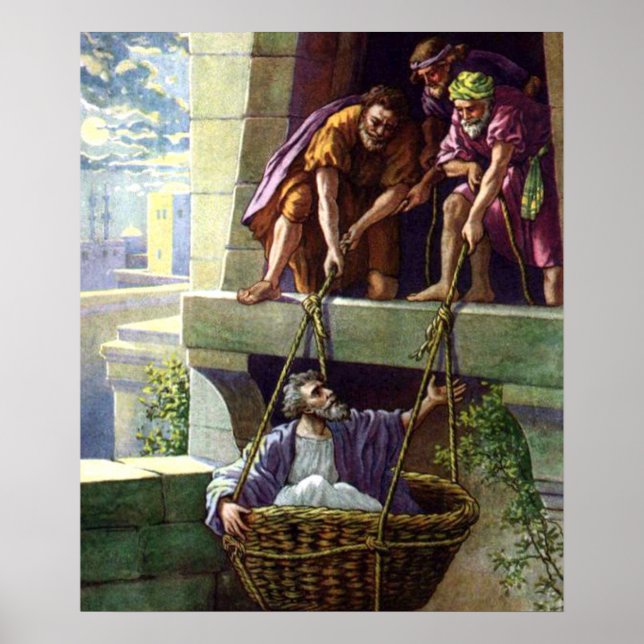 Affiches paul prêcher l'affiche du christ (Devant)
