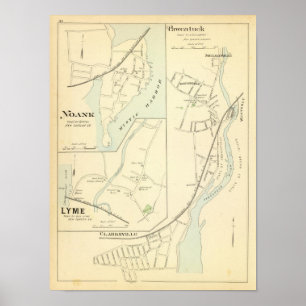 Affiches Pawcatuck, Noank, Lyme