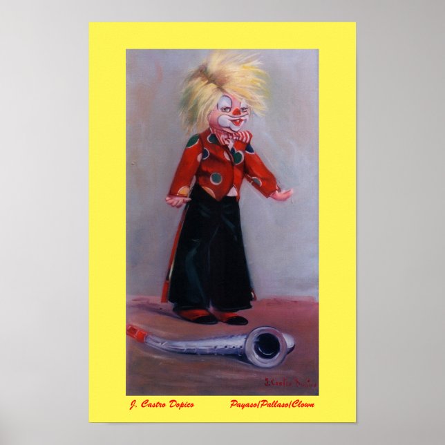 Affiches Payaso/Pallaso/Clown (Devant)