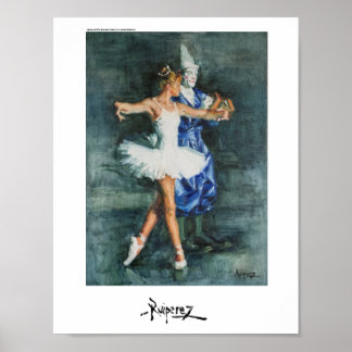 Affiches Payaso y Bailarina, by Ruiperez