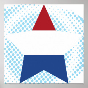 Affiches Pays-Bas Star