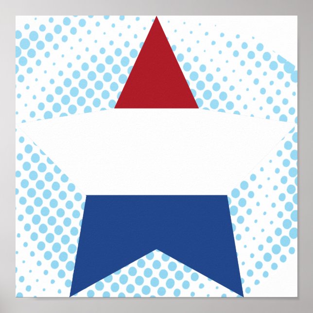 Affiches Pays-Bas Star (Devant)