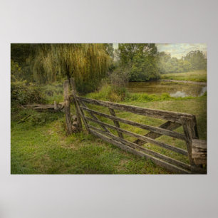 Affiches Pays - Porte - Simplicité rurale