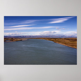 Affiches Paysage accidenté Le Long Des Andes Patagoniennes