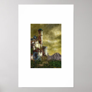 Affiches Paysage avec château III