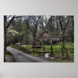 Affiches Paysage Cabine rustique de Cades Cove