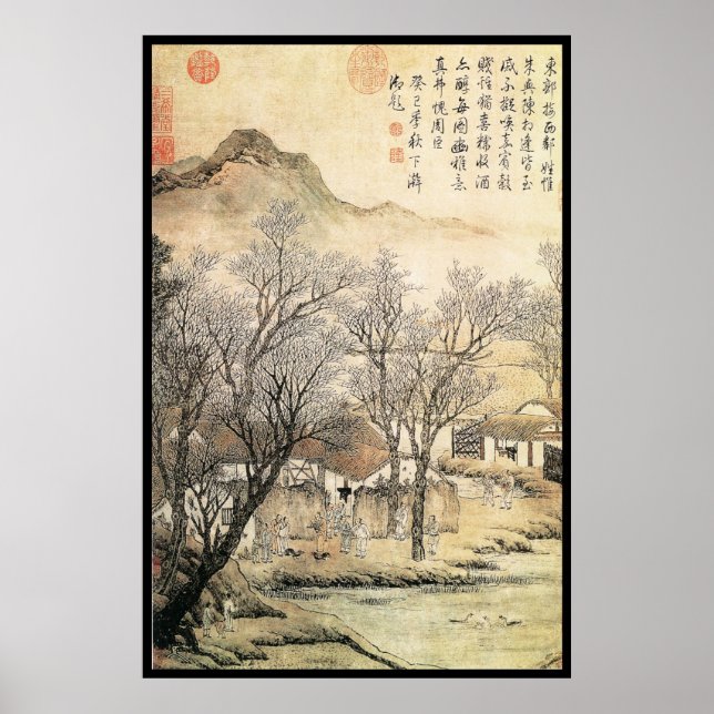 Affiches Paysage chinois (VIII) (Devant)