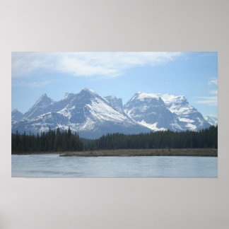 Affiches Paysage de Lower Sunwapta Falls