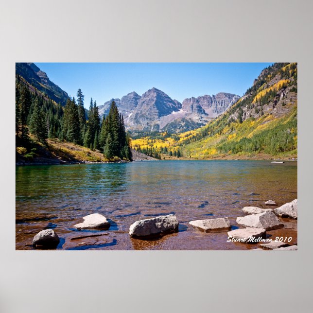 Affiches Paysage de Maroon Bells (Devant)