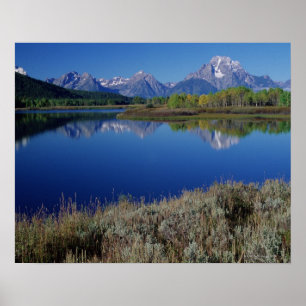 Affiches Paysage de montagne - Wyoming