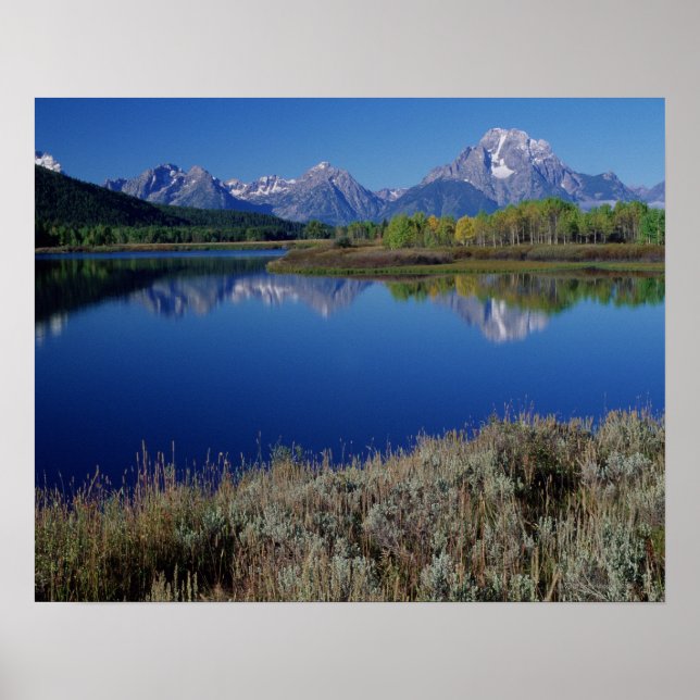 Affiches Paysage de montagne - Wyoming (Devant)