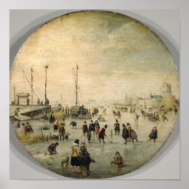 Affiches Paysage d'hiver (Devant)