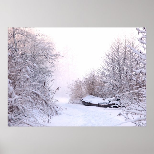 Affiches Paysage d'hiver (Devant)