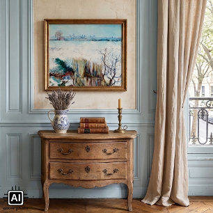Affiches Paysage enneigé avec Arles par Vincent van Gogh