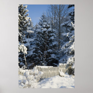 Affiches Paysage hivernal