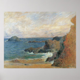 Affiches Paysage marin - Gauguin 1886