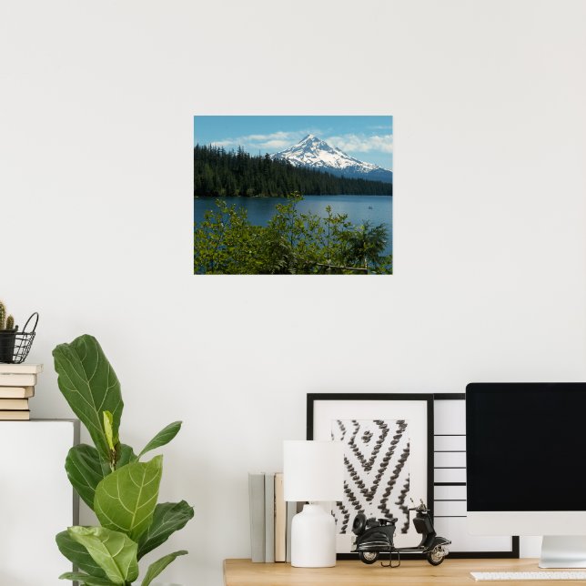 Affiches Paysage panoramique du Mont Hood (Bureau à domicile)