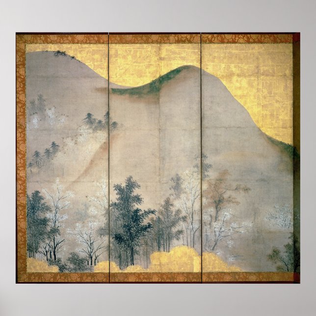 Affiches Paysage printanier (Devant)