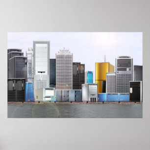 Affiches PC Tower Skyline