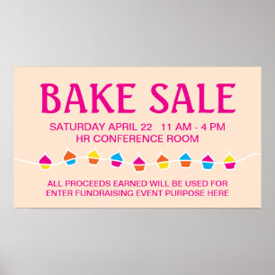 Affiches PCAKE fil de pain de vente flyer