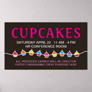 Affiches PCAKE fil de pain de vente flyer