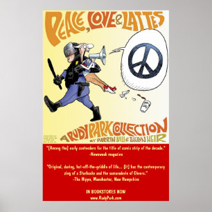 Affiches Peace, Love & Lattes : une collection de Rudy Park