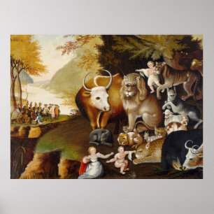 Affiches Peaceable Kingdom Animal Painting
