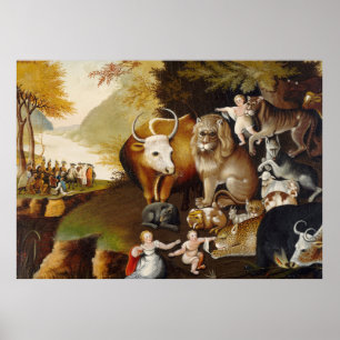 Affiches Peaceable Kingdom Animal Painting