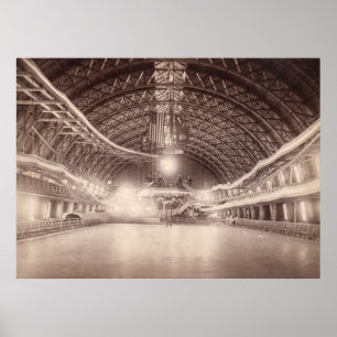 Affiches Peak's Island Forest City Rink vers 1890