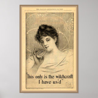 Affiches Pears Soap Witchcraft Ad