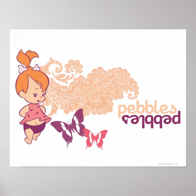 Affiches PEBBLES™ et papillons (Devant)