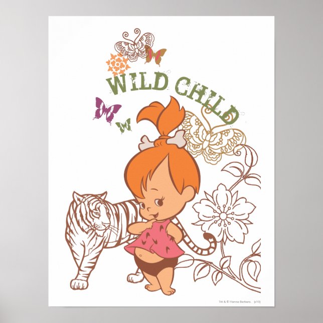 Affiches PEBBLES™ Wild Child (Devant)